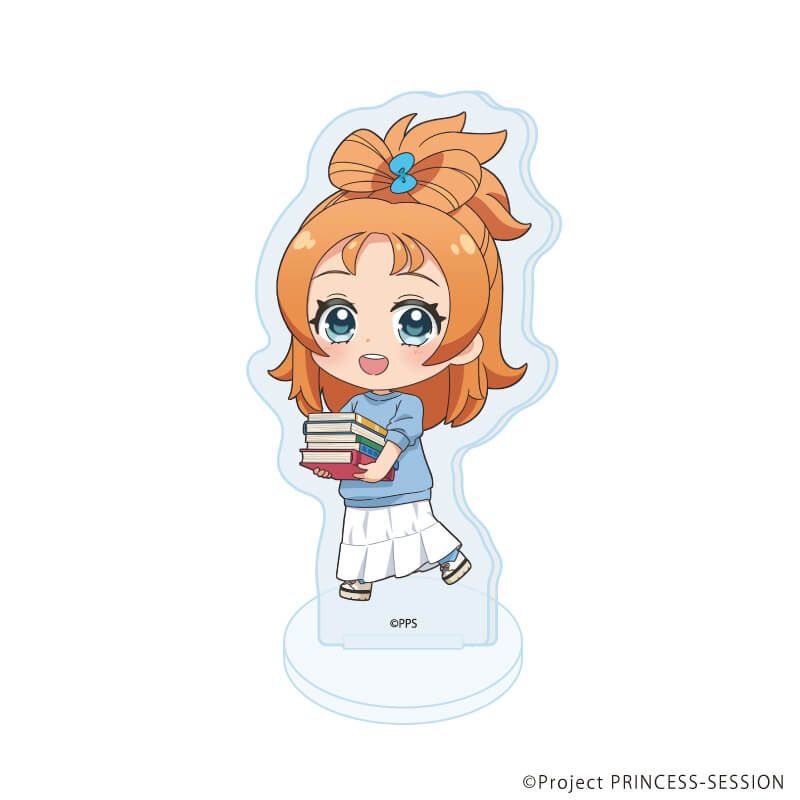 アクリルぷちスタンド「TVアニメ『プリンセッション・オーケストラ』」04/コンプリートセット(全5種) 本ver(ミニキャライラスト)