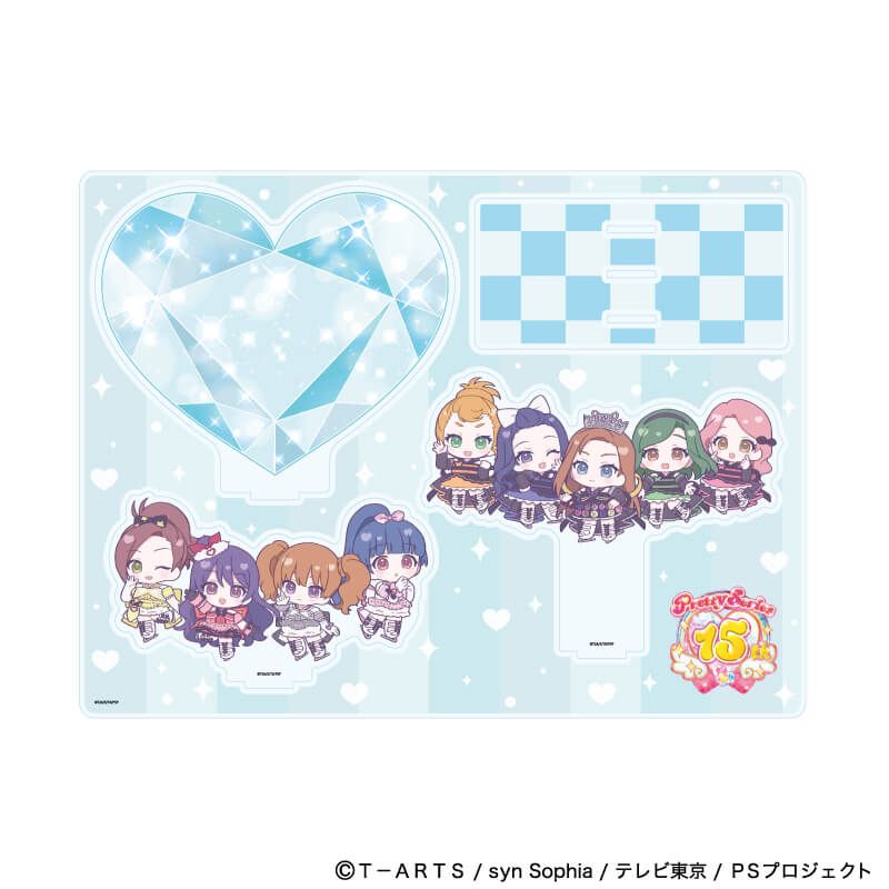 アクリルジオラマ「プリティーシリーズ」02/プリティーリズム・ディアマイフューチャー コーデアレンジver.(ミニキャライラスト)