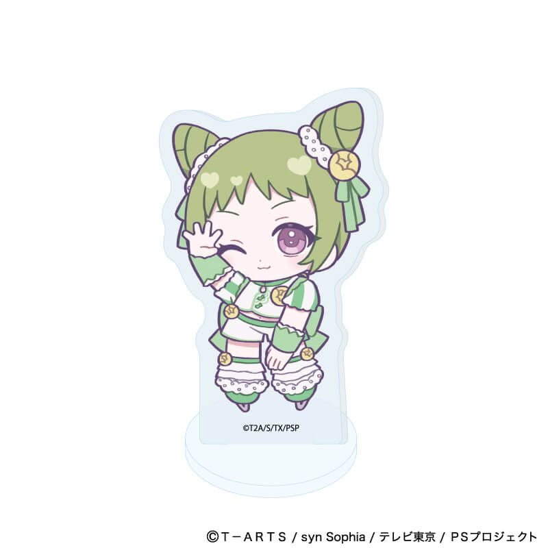 アクリルぷちスタンド「プリティーシリーズ」03/プリティーリズム・レインボーライブ コーデアレンジver. コンプリートセット(全8種)(ミニキャライラスト)