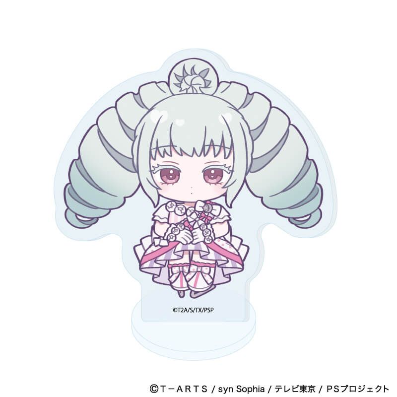 アクリルぷちスタンド「プリティーシリーズ」03/プリティーリズム・レインボーライブ コーデアレンジver. コンプリートセット(全8種)(ミニキャライラスト)