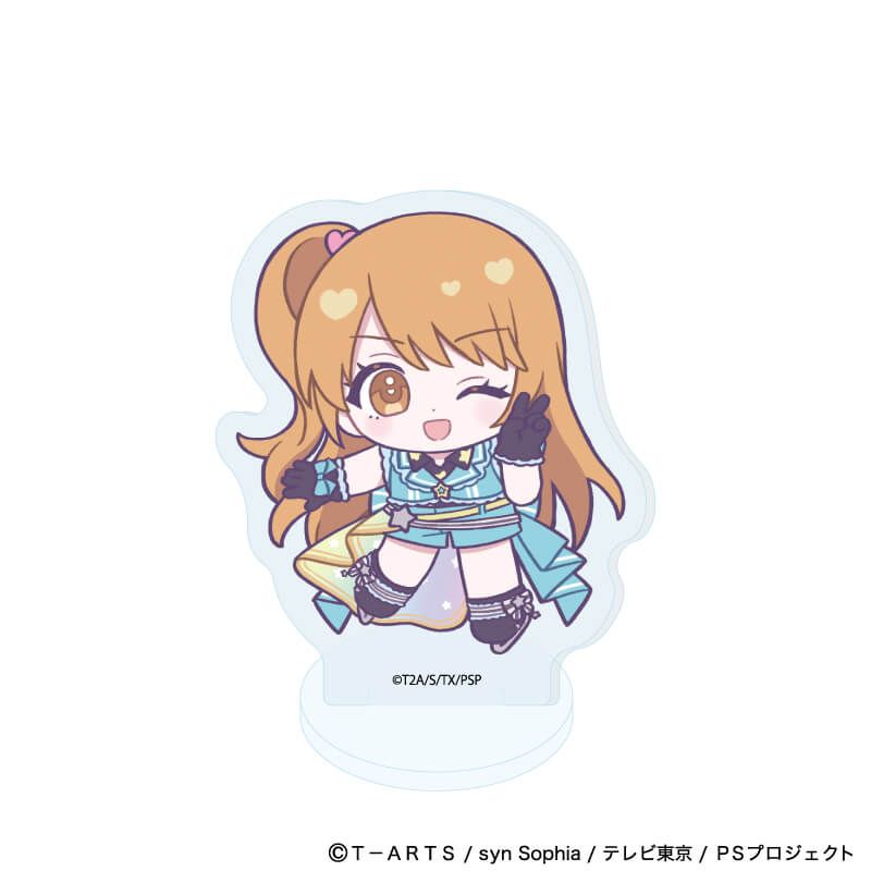 アクリルぷちスタンド「プリティーシリーズ」01/プリティーリズム・オーロラドリーム コーデアレンジver. コンプリートセット(全6種)(ミニキャライラスト)