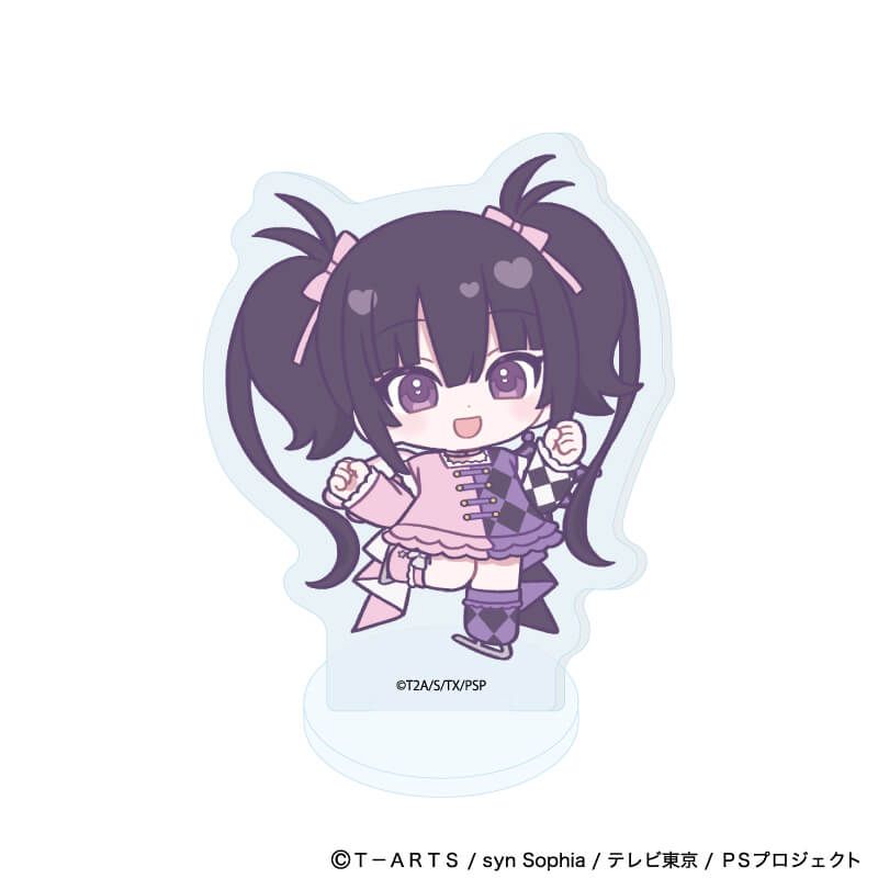 アクリルぷちスタンド「プリティーシリーズ」01/プリティーリズム・オーロラドリーム コーデアレンジver. コンプリートセット(全6種)(ミニキャライラスト)