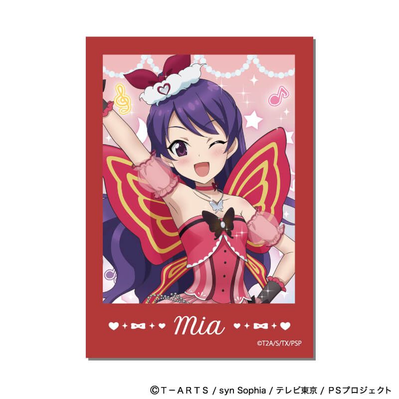 ミニフォト「プリティーシリーズ」01/コーデアレンジver. コンプリートセット(全7種)(描き下ろしイラスト)