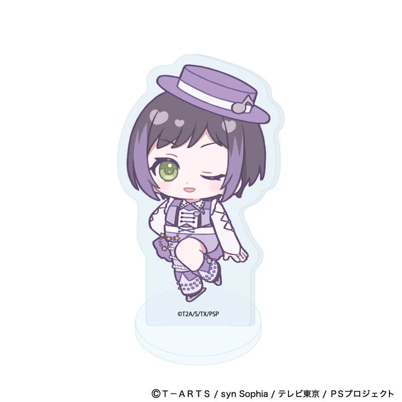 アクリルぷちスタンド「プリティーシリーズ」03/プリティーリズム・レインボーライブ コーデアレンジver. ブラインド(8種)(ミニキャライラスト)