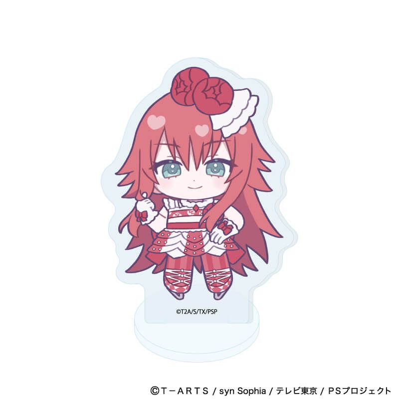 アクリルぷちスタンド「プリティーシリーズ」03/プリティーリズム・レインボーライブ コーデアレンジver. ブラインド(8種)(ミニキャライラスト)