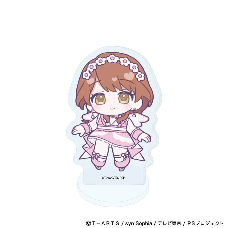 アクリルぷちスタンド「プリティーシリーズ」01/プリティーリズム・オーロラドリーム コーデアレンジver. ブラインド(6種)(ミニキャライラスト)