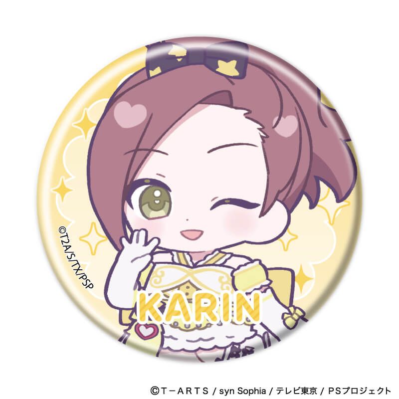 缶バッジ「プリティーシリーズ」02/プリティーリズム・ディアマイフューチャー コーデアレンジver. ブラインド(9種)(ミニキャライラスト)