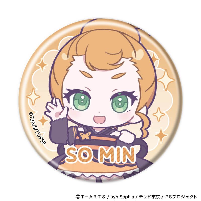 缶バッジ「プリティーシリーズ」02/プリティーリズム・ディアマイフューチャー コーデアレンジver. ブラインド(9種)(ミニキャライラスト)