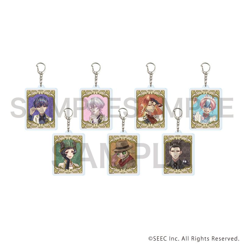 アクリルキーホルダー「誰ソ彼ホテル -蕾-」01/コンプリートセット(全7種)(公式イラスト)