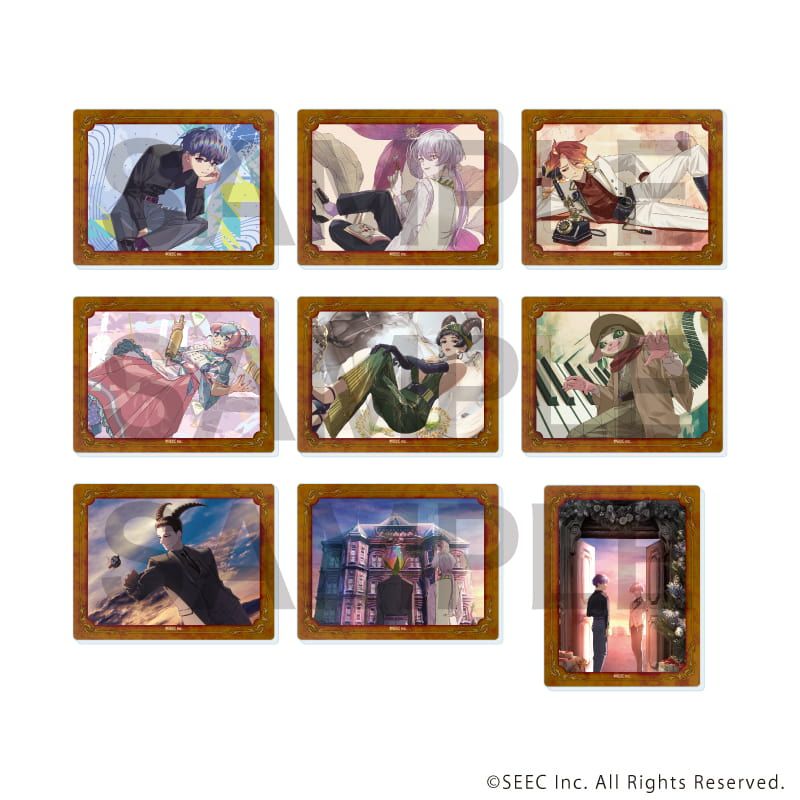 アクリルカード「誰ソ彼ホテル -蕾-」01/ブラインド(9種)(公式イラスト)