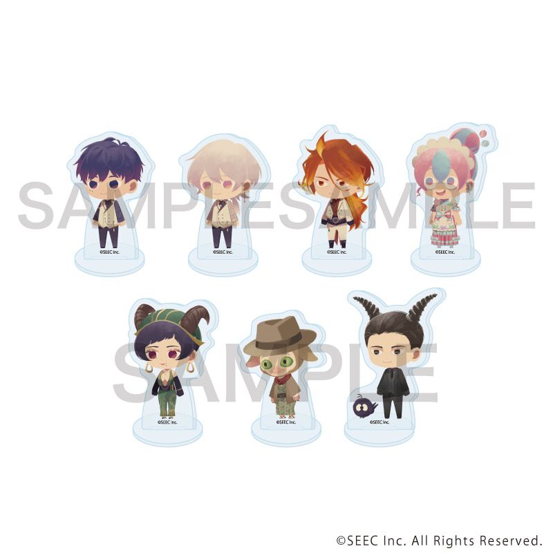 アクリルぷちスタンド「誰ソ彼ホテル -蕾-」01/ブラインド(7種)(公式イラスト)