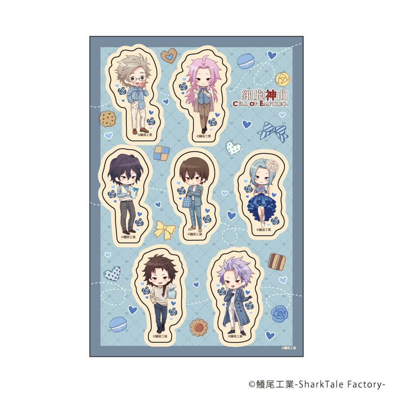 PETANTシール「細胞神曲」06/ホワイトデーver.(グラフアートイラスト)