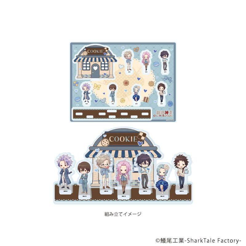 アクリルジオラマ「細胞神曲」07/ホワイトデーver.(グラフアートイラスト)