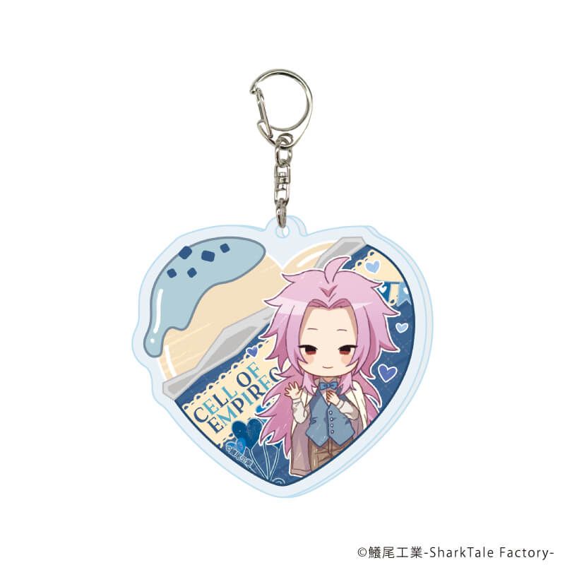 アクリルキーホルダー「細胞神曲」06/ホワイトデーver. ブラインド(7種)(グラフアートイラスト)