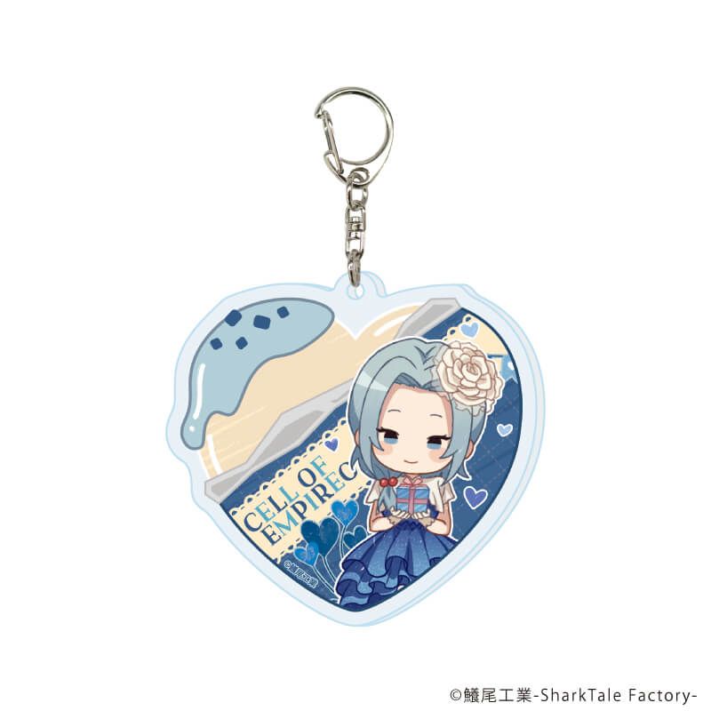 アクリルキーホルダー「細胞神曲」06/ホワイトデーver. ブラインド(7種)(グラフアートイラスト)