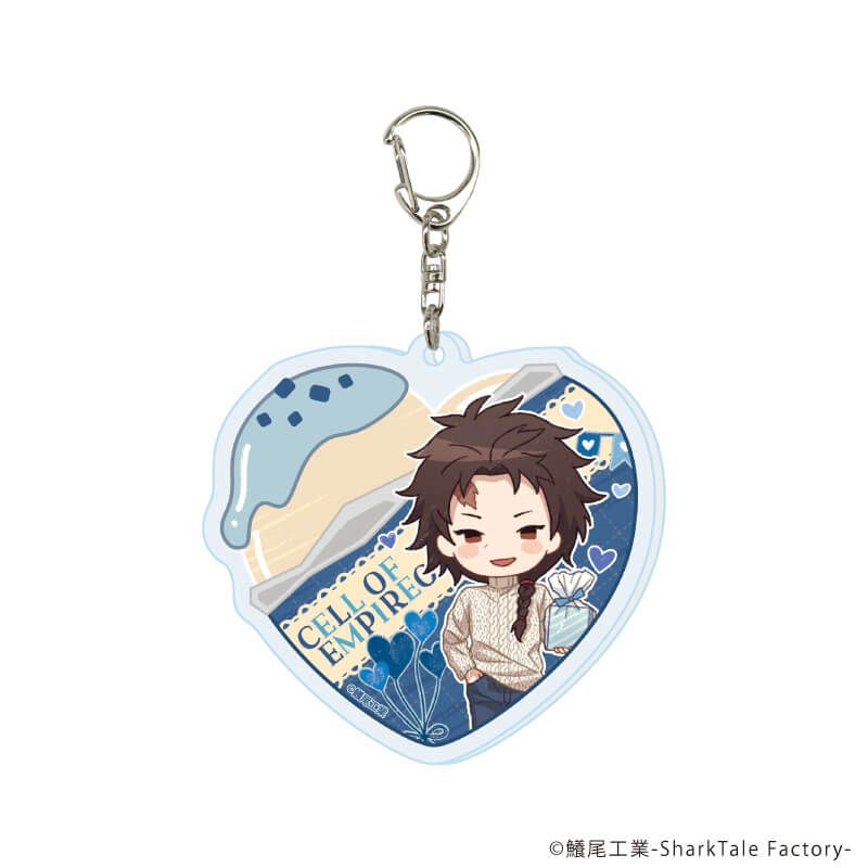 アクリルキーホルダー「細胞神曲」06/ホワイトデーver. ブラインド(7種)(グラフアートイラスト)