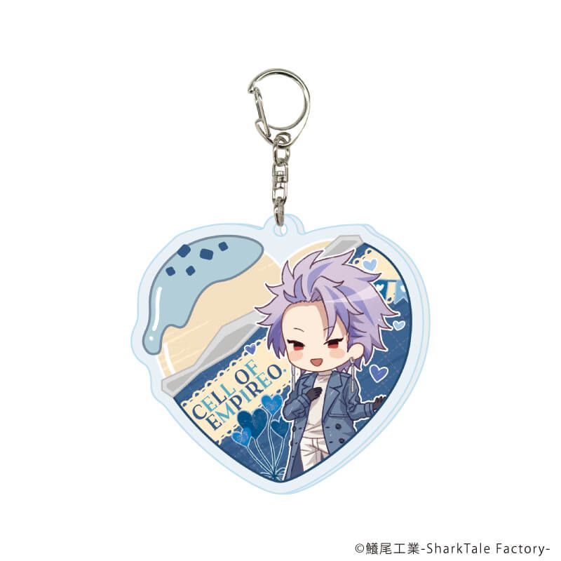 アクリルキーホルダー「細胞神曲」06/ホワイトデーver. ブラインド(7種)(グラフアートイラスト)