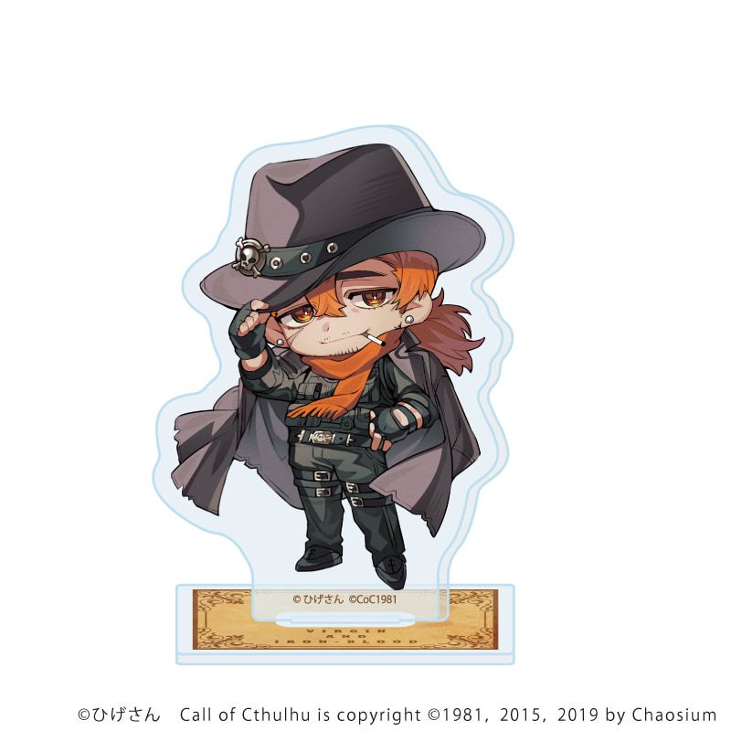 アクリルぷちスタンド「純潔と鉄血」02/リヒャルト(公式イラスト)