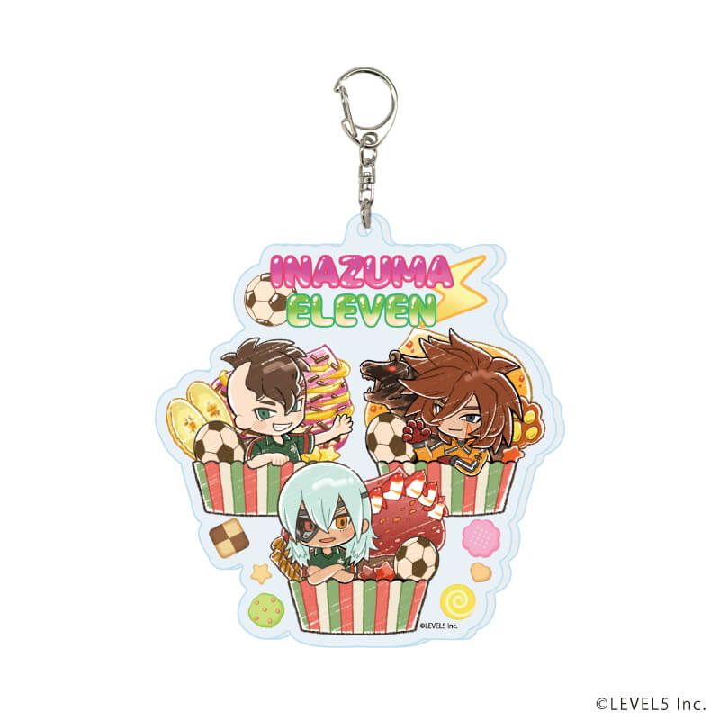 デカアクリルキーホルダー「イナズマイレブン」05/スイーツver. E(グラフアートイラスト)