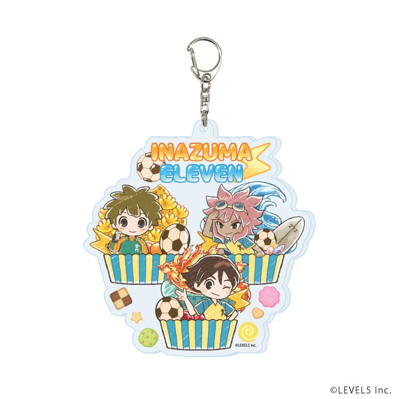 デカアクリルキーホルダー「イナズマイレブン」04/スイーツver. D(グラフアートイラスト)