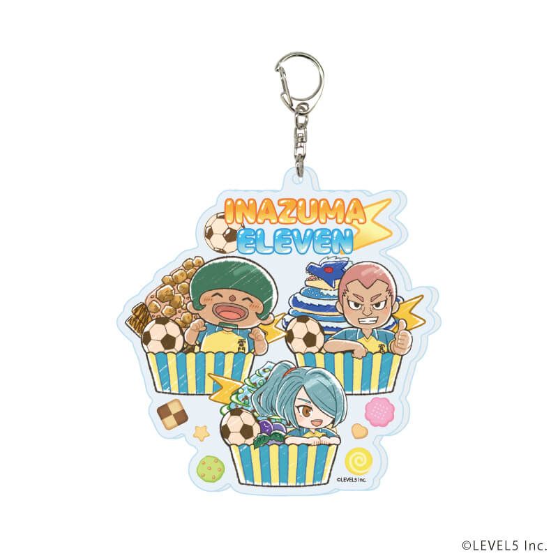 デカアクリルキーホルダー「イナズマイレブン」02/スイーツver. B(グラフアートイラスト)