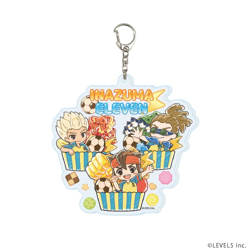 デカアクリルキーホルダー「イナズマイレブン」01/スイーツver. A(グラフアートイラスト)