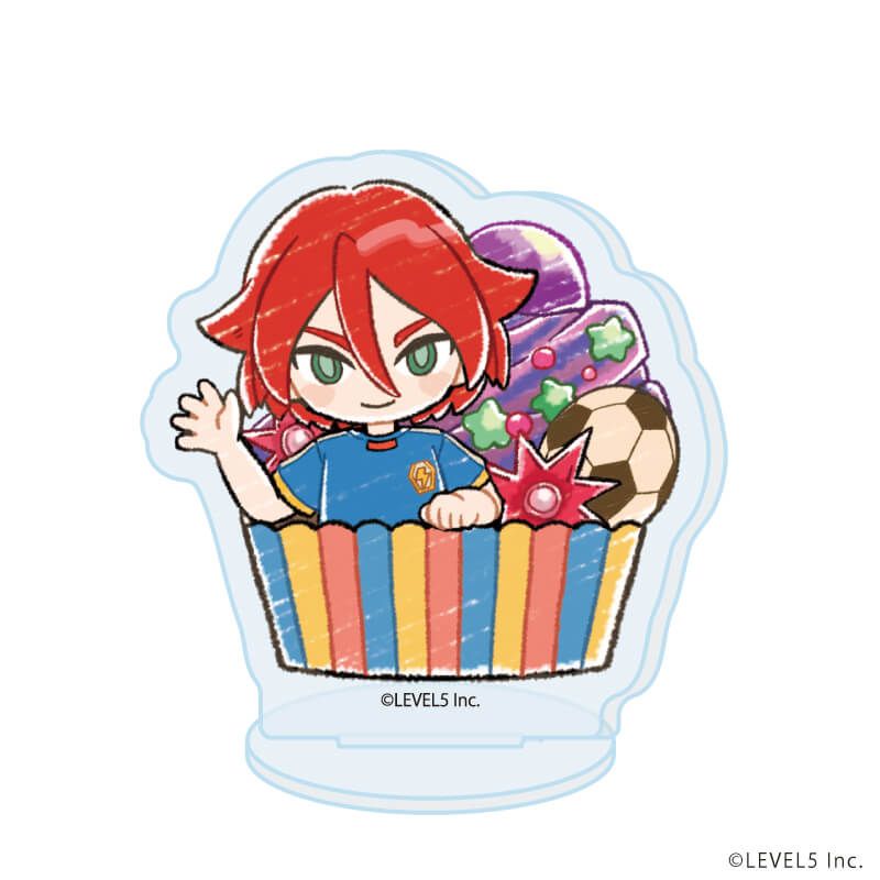 アクリルぷちスタンド「イナズマイレブン」02/スイーツver. コンプリートセット(全12種)(グラフアートイラスト)