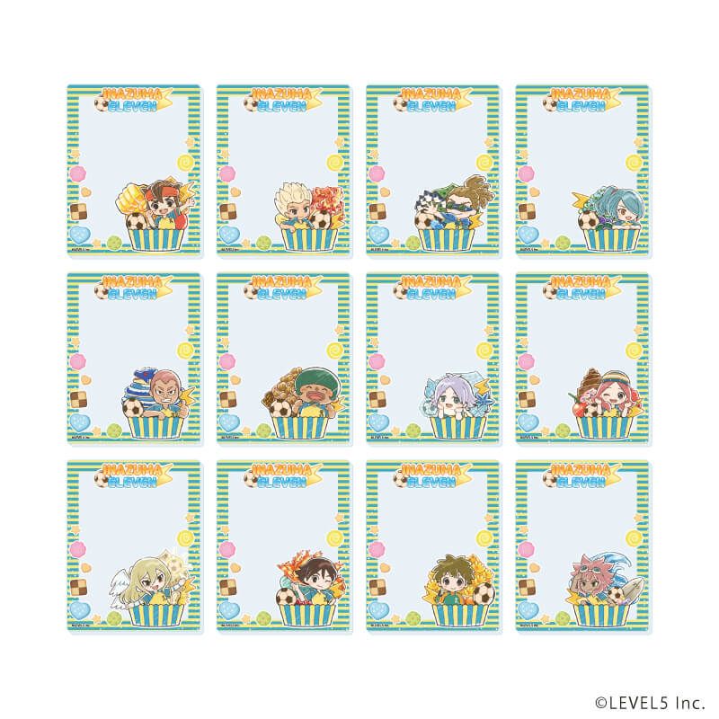 アクリルカード「イナズマイレブン」01/スイーツver. トレーディング(12種)(グラフアートイラスト)