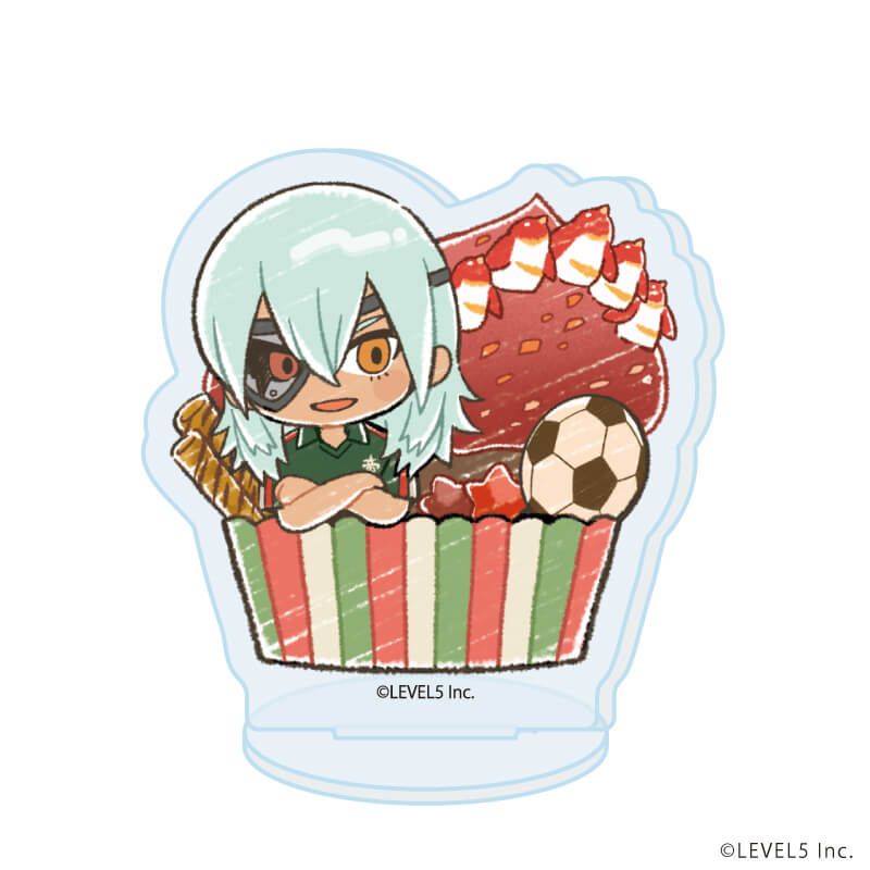 アクリルぷちスタンド「イナズマイレブン」02/スイーツver. トレーディング(12種)(グラフアートイラスト)