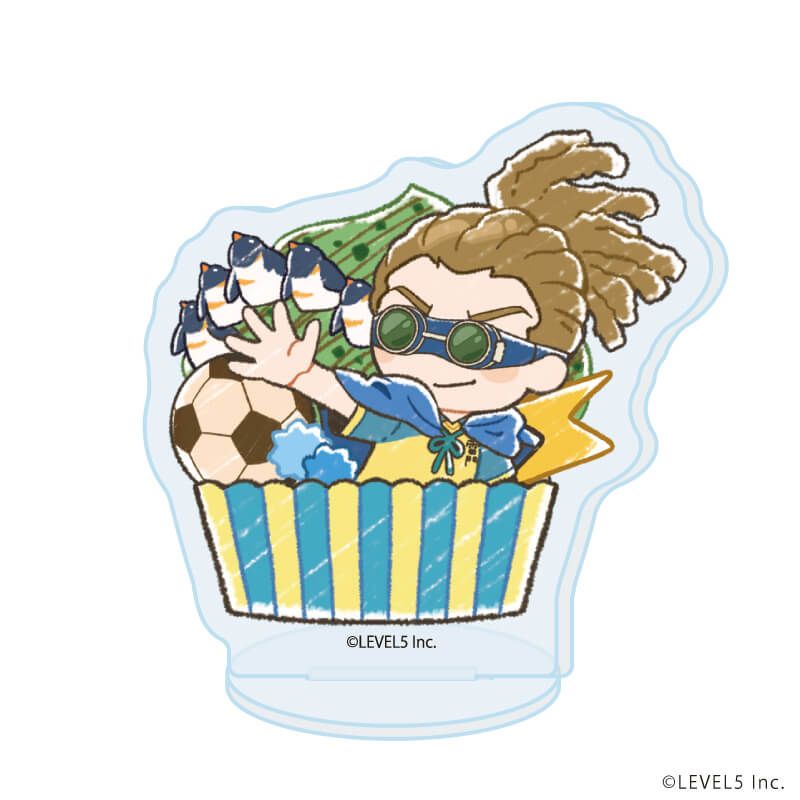 アクリルぷちスタンド「イナズマイレブン」01/スイーツver. トレーディング(12種)(グラフアートイラスト)