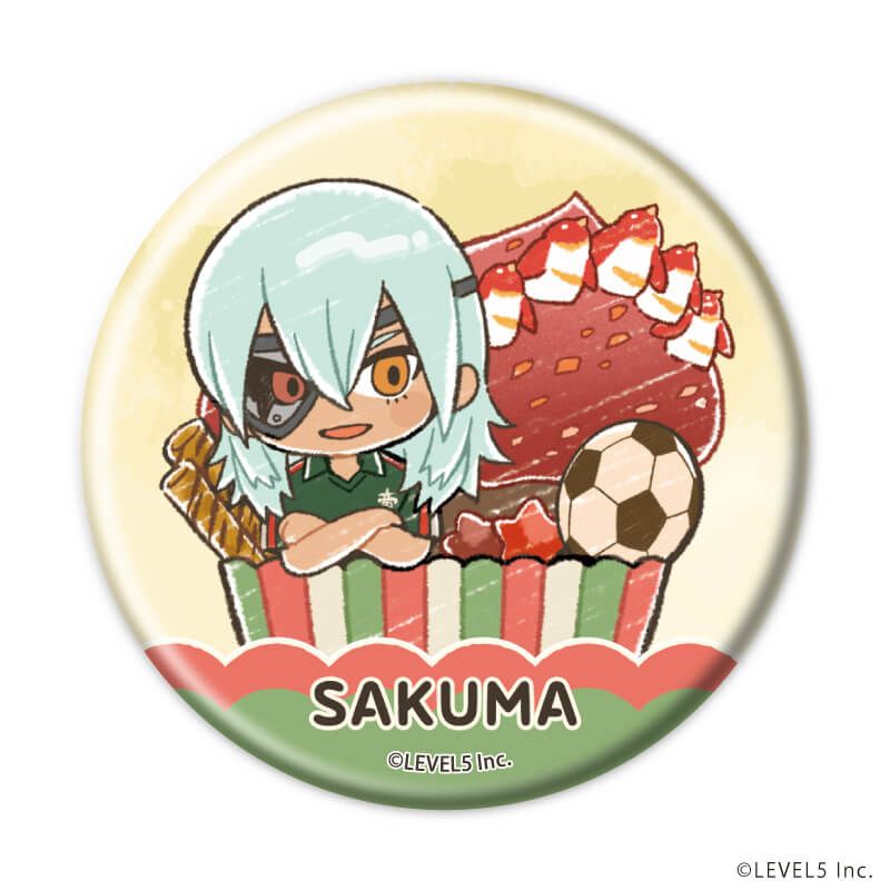 缶バッジ「イナズマイレブン」02/スイーツver. トレーディング(12種)(グラフアートイラスト)