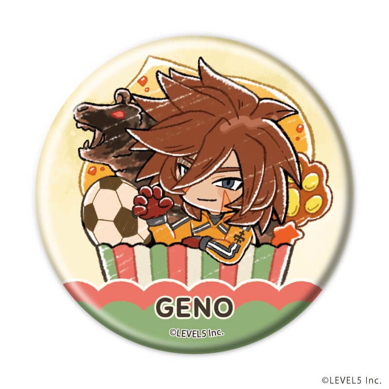 缶バッジ「イナズマイレブン」02/スイーツver. トレーディング(12種)(グラフアートイラスト)