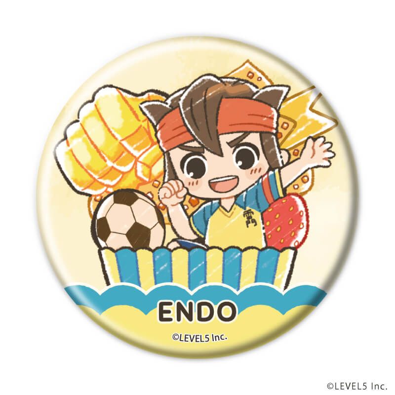 缶バッジ「イナズマイレブン」01/スイーツver. トレーディング(12種)(グラフアートイラスト)