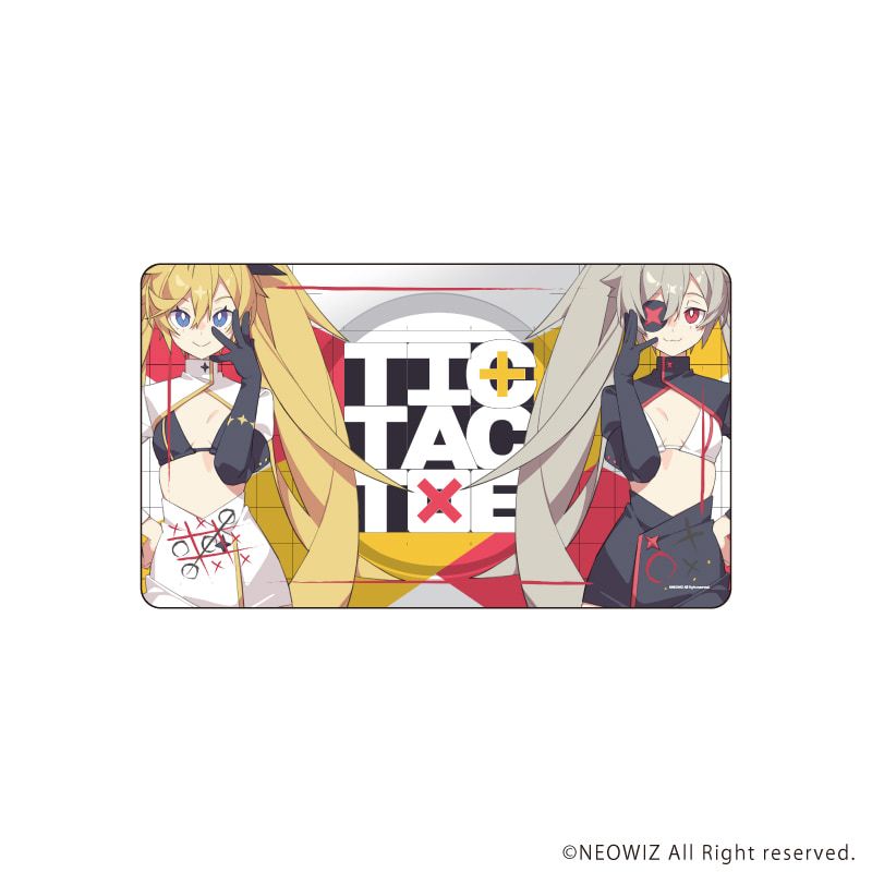 プレミアムマルチラバーマット「DJMAX RESPECT V」02/Tic! Tac! Toe!(公式イラスト)