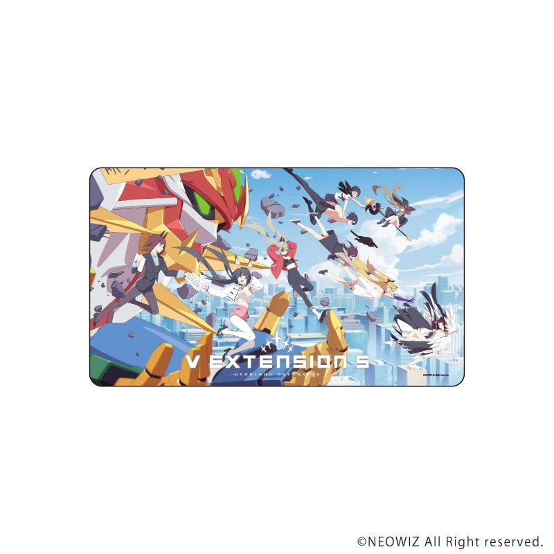 プレミアムマルチラバーマット「DJMAX RESPECT V」01/V EXTENSION5 キービジュアル(公式イラスト)