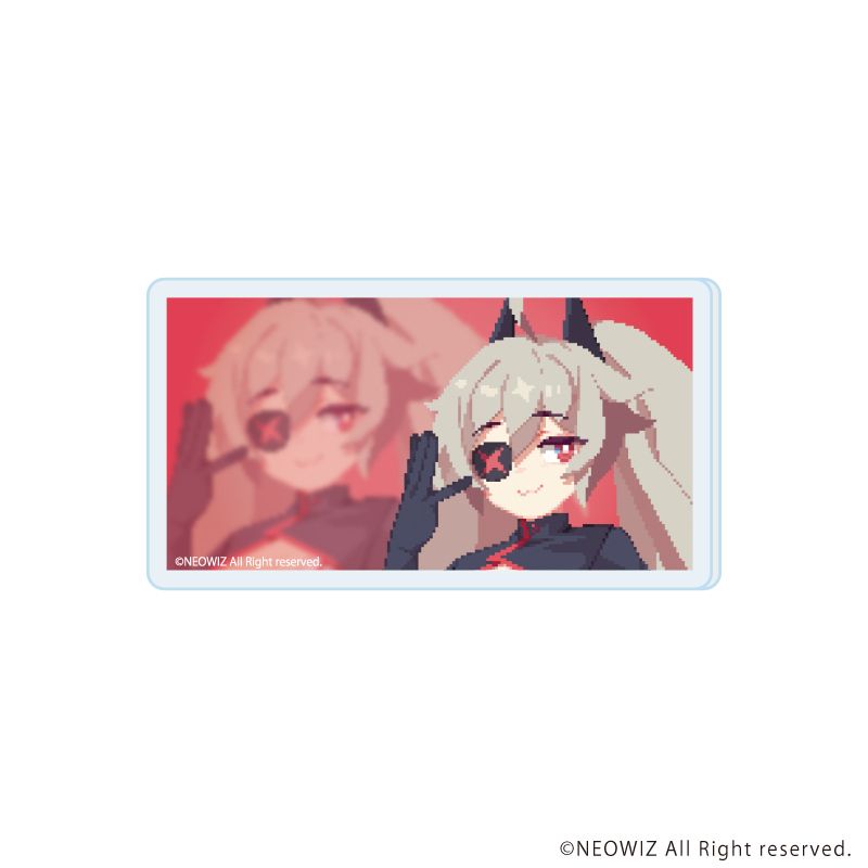 アクリルプレートバッジ「DJMAX RESPECT V」10/PLATE SEASON10 E(公式イラスト)