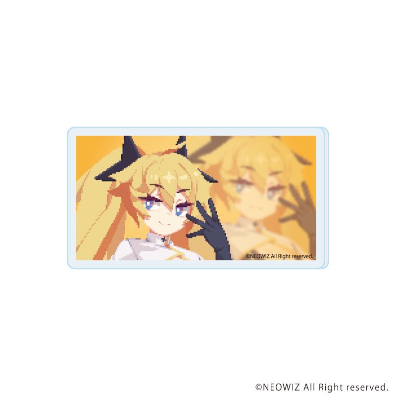 アクリルプレートバッジ「DJMAX RESPECT V」09/PLATE SEASON10 D(公式イラスト)