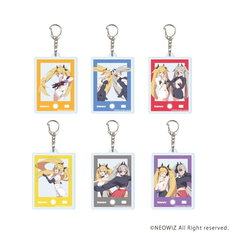 アクリルキーホルダー「DJMAX RESPECT V」01/コンプリートセット V EXTENSION3(全6種) (公式イラスト)