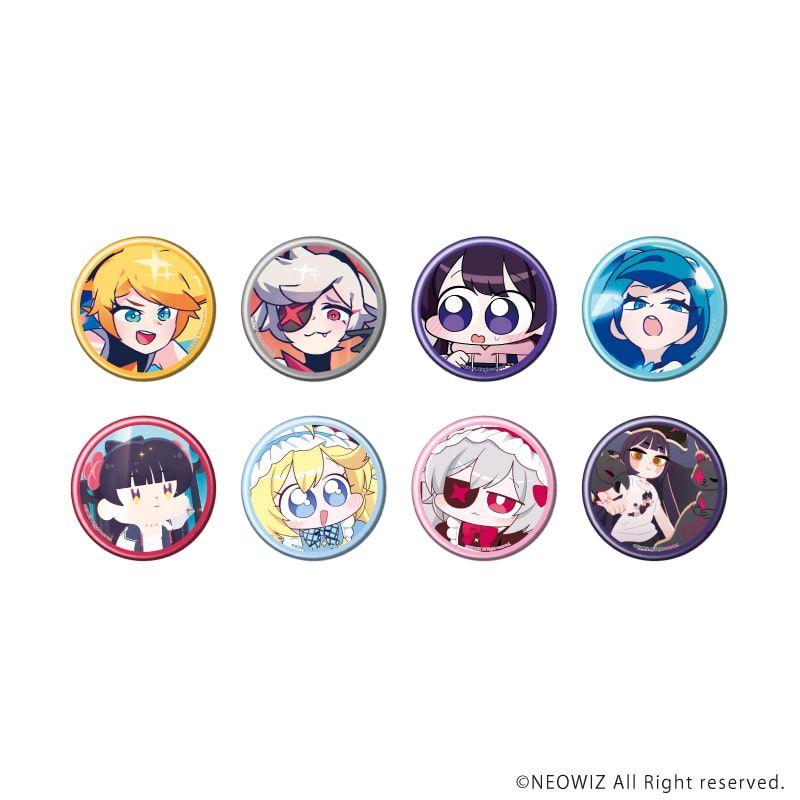 缶バッジ「DJMAX RESPECT V」02/コンプリートセットB(全8種)(公式イラスト)