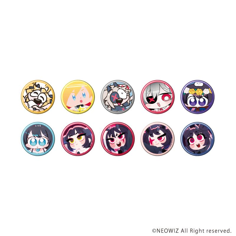 缶バッジ「DJMAX RESPECT V」01/コンプリートセットA(全10種)(公式イラスト)