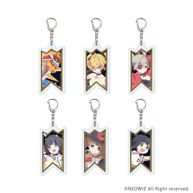 アクリルキーホルダー「DJMAX RESPECT V」02/ブラインド V EXTENSION5(6種)(公式イラスト)