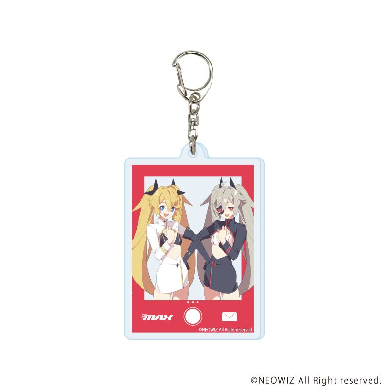 アクリルキーホルダー「DJMAX RESPECT V」01/ブラインド V EXTENSION3(6種)(公式イラスト)