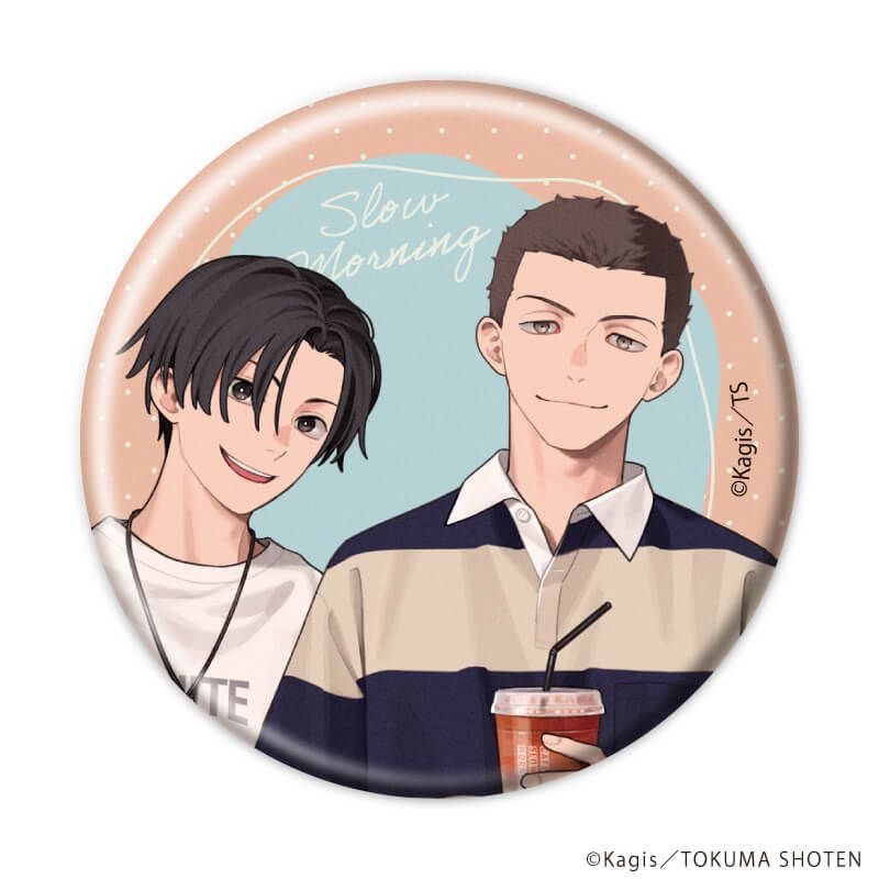 缶バッジ「スロウモーニング」01/コンプリートセット(全5種)(公式&描き下ろしイラスト)
