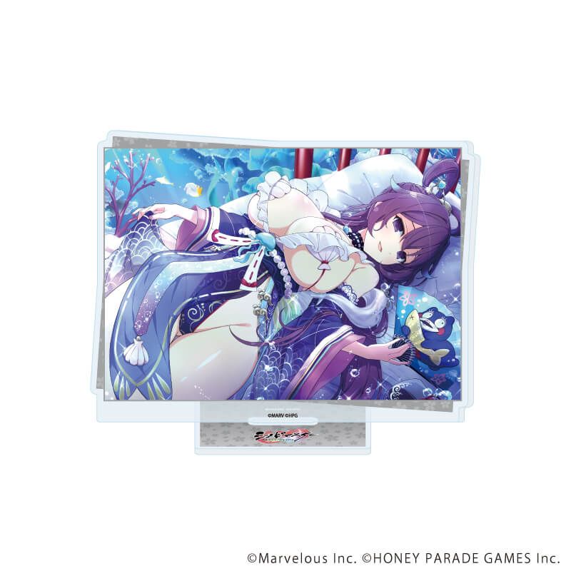 アクリルスタンド「シノビマスター 閃乱カグラ NEW LINK」144/紫(公式イラスト)