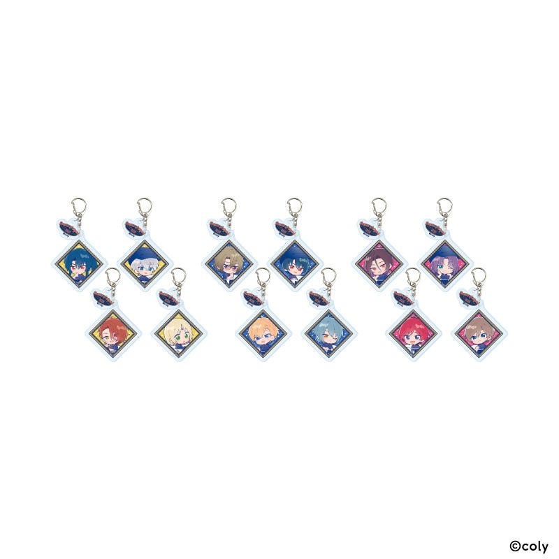 パーツ付きアクリルキーホルダー「魔法使いの約束」01/SetA ブラインド(12種)(ミニキャライラスト)
