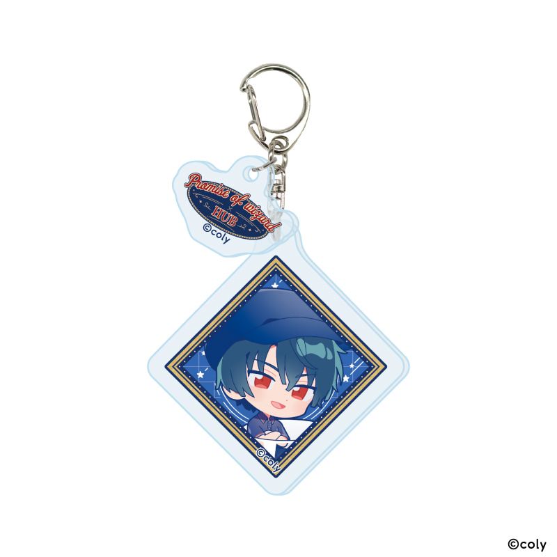 パーツ付きアクリルキーホルダー「魔法使いの約束」01/SetA ブラインド(12種)(ミニキャライラスト)