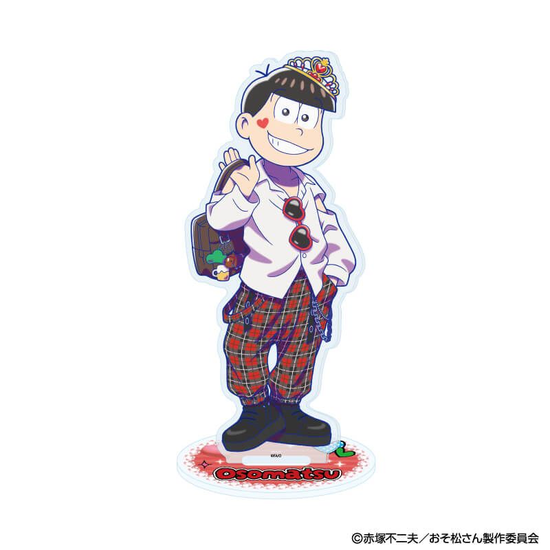 アクリルスタンド「おそ松さん」07/おそ松 ギャル男ver.(描き下ろしイラスト)