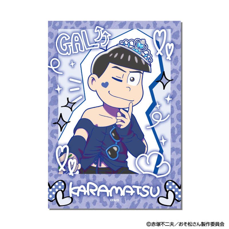 ミニブロマイド「おそ松さん」01/ギャル男ver. コンプリートセット(全6種)(描き下ろしイラスト)