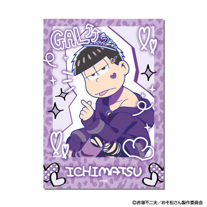 ミニブロマイド「おそ松さん」01/ギャル男ver. コンプリートセット(全6種)(描き下ろしイラスト)