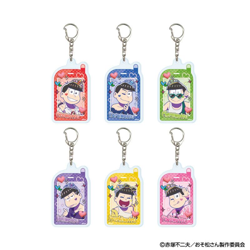 アクリルキーホルダー「おそ松さん」02/ギャル男ver. ブラインド(6種)(描き下ろしイラスト)